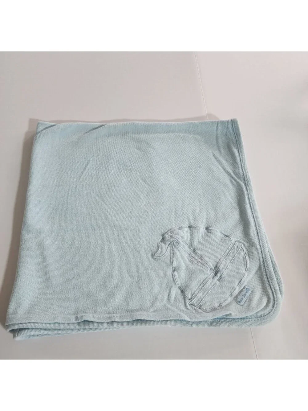 The Children’s Place Blue & White Sailboat Baby Blanket